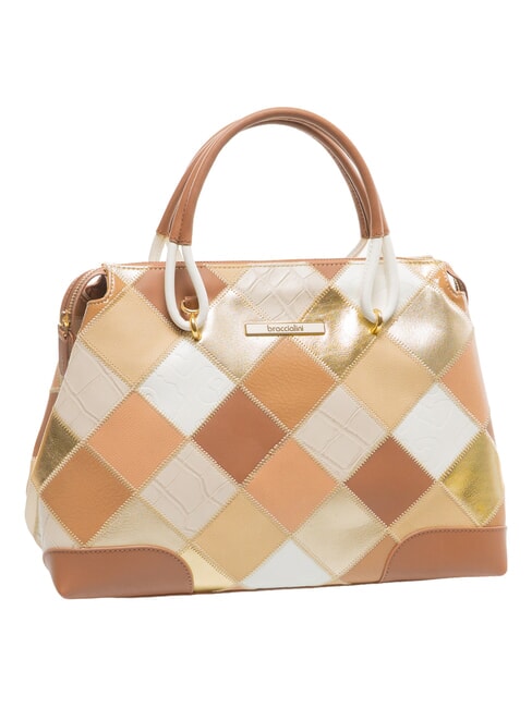 PATCH Sac &agrave; main beige - Sacs pour Femme