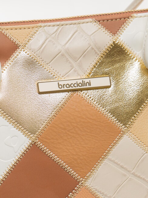 PATCH Sac &agrave; main beige - Sacs pour Femme