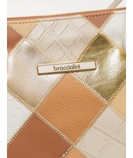 BRACCIALINI PATCH Sac &agrave; main beige - Sacs pour Femme - 3