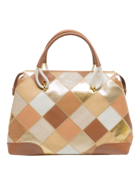 PATCH Sac &agrave; main beige - Sacs pour Femme
