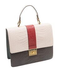 BRACCIALINI ALICIA Sac &agrave; main en cuir multi/prune - Sacs pour Femme - 2