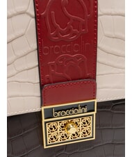 BRACCIALINI ALICIA Sac &agrave; main en cuir multi/prune - Sacs pour Femme - 3