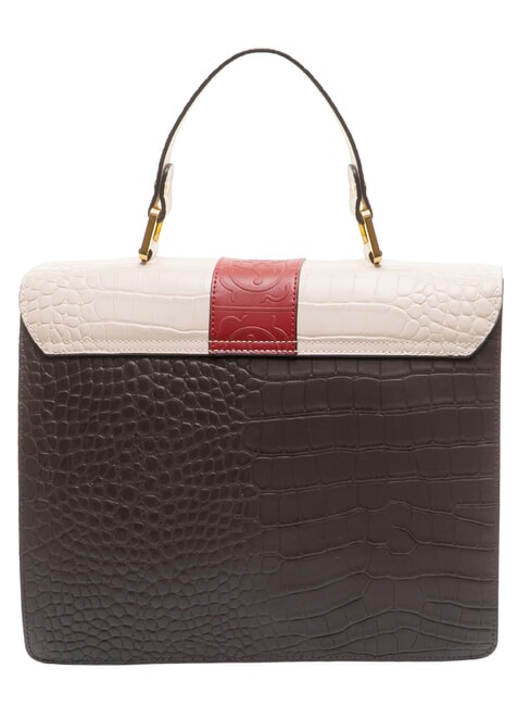 ALICIA Sac &agrave; main en cuir multi/prune - Sacs pour Femme