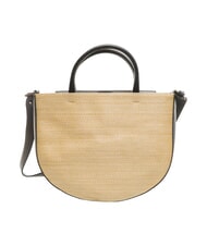 FURLA MISS MIMI Sac &agrave; main avec bandouli&egrave;re d&eacute;sert + noir - Sacs pour Femme - 4