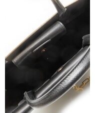 FURLA MISS MIMI Sac &agrave; main avec bandouli&egrave;re d&eacute;sert + noir - Sacs pour Femme - 5