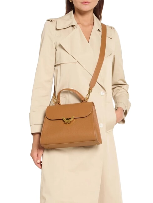 DEW Sac &agrave; main avec bandouli&egrave;re CUIR - Sacs pour Femme