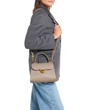 COCCINELLE DEW Sac &agrave; main avec bandouli&egrave;re taupe chaud - Sacs pour Femme - 3