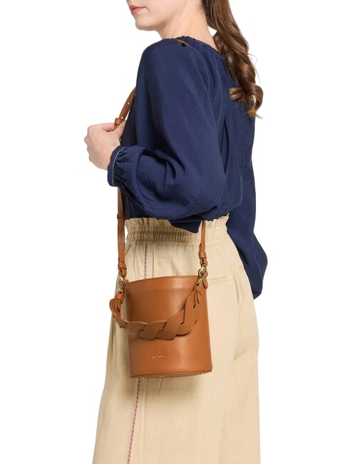 CHARLOTTE Mini sac seau en cuir CUIR - Sacs pour Femme