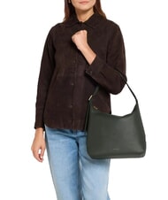 COCCINELLE CHERRY Sac bandouli&egrave;re en cuir Noir - Sacs pour Femme - 6