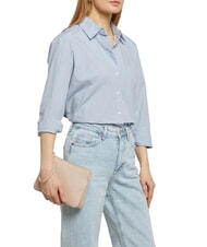 COCCINELLE LORINE pochette en cuir rosaces - Sacs pour Femme - 2