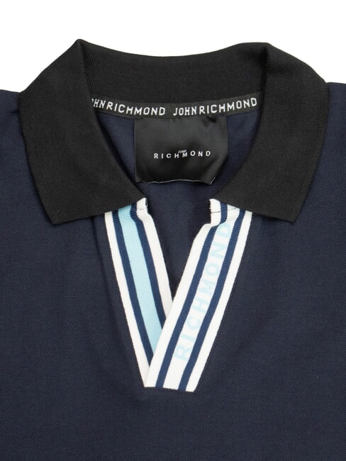 MOYIM polo en coton bleu marine - chemise polo