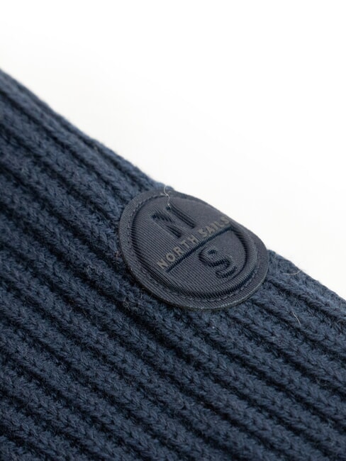 NEWPORT pull en laine m&eacute;lang&eacute;e bleu marine - Pulls pour hommes