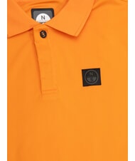 NORTH SAILS NORTH TECH polo d&eacute;contract&eacute; &agrave; manches courtes papaye orange - chemise polo - 2
