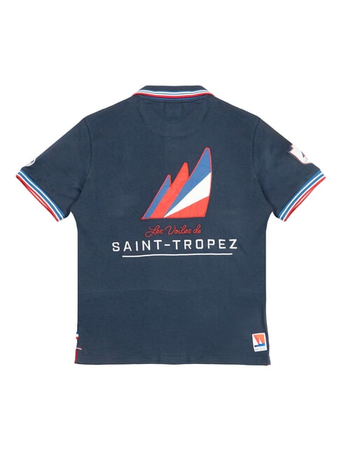 LVDST polo &agrave; manches courtes bleu marine - chemise polo