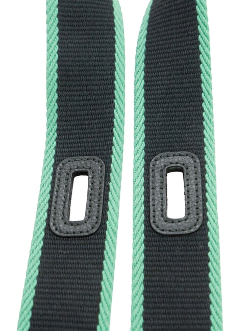 CAMPIONARIO - MAN poign&eacute;es de sac noir + vert coriandre - Accessoires pour sacs