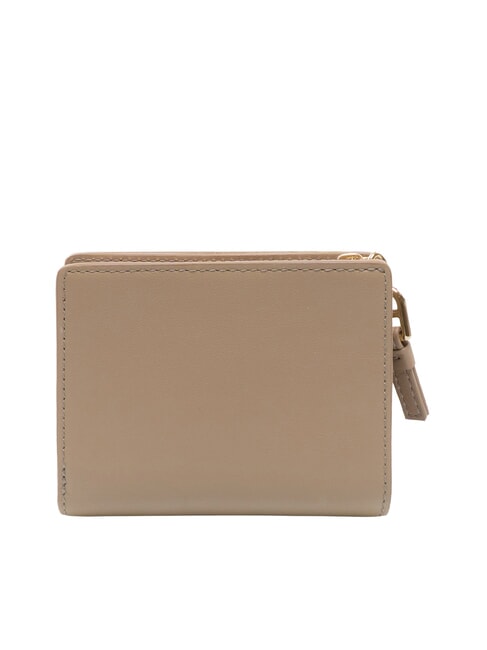 CAMPIONARIO - NUVOLA  Portefeuille compact en cuir gr&egrave;ge - Portefeuilles Femme