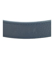 FURLA CAMPIONARIO - GIOVE Bandouli&egrave;re logot&eacute;e en cuir M&eacute;diterran&eacute;en + noir - Accessoires pour sacs - 3