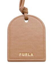 FURLA CAMPIONARIO - GIOVE &eacute;tiquette nominative en cuir Cognac - Accessoires Voyage - 2