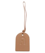 FURLA CAMPIONARIO - GIOVE &eacute;tiquette nominative en cuir Cognac - Accessoires Voyage - 3