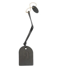 FURLA CAMPIONARIO - GIOVE &eacute;tiquette nominative en cuir Noir - Accessoires Voyage - 3