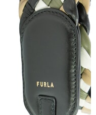 FURLA CAMPIONARIO - FIONA bandouli&egrave;re en cuir tress&eacute; tons de sol - Accessoires pour sacs - 3