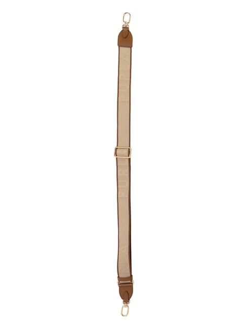 CAMPIONARIO - FIONA Bandouli&egrave;re naturel + cognac h - Accessoires pour sacs