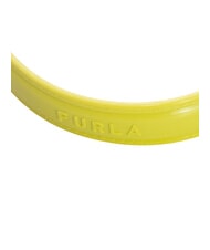 FURLA CAMPIONARIO - GIOVE bandouli&egrave;re en caoutchouc jaune de c&egrave;dre - Accessoires pour sacs - 3
