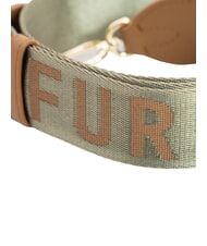 FURLA CAMPIONARIO - FIONA bandouli&egrave;re logot&eacute;e sauge+cognac h - Accessoires pour sacs - 3