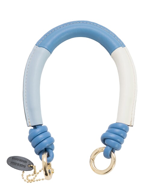 CAMPIONARIO - MYHANDLE Poign&eacute;e en cuir tons denim - Accessoires pour sacs