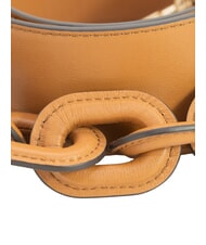 FURLA CAMPIONARIO - FIONA bandouli&egrave;re en cuir Brandy - Accessoires pour sacs - 3