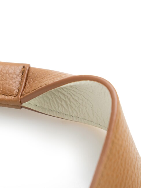 CAMPIONARIO - GIOVE bandouli&egrave;re en cuir cognac h+guimauve - Accessoires pour sacs