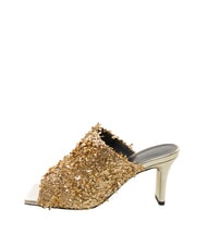FURLA CAMPIONARIO - DIAMANTE  Sandales &agrave; strass couleur or + couleur or clair - Chaussures Femme - 3