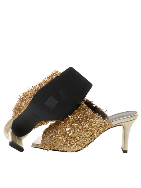CAMPIONARIO - DIAMANTE  Sandales &agrave; strass couleur or + couleur or clair - Chaussures Femme
