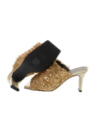 FURLA CAMPIONARIO - DIAMANTE  Sandales &agrave; strass couleur or + couleur or clair - Chaussures Femme - 5