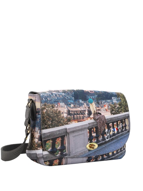 YESBAG sac bandouli&egrave;re paris / cor - Sacs pour Femme