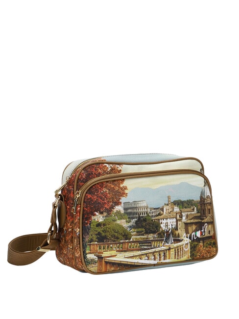 YESBAG Sac bandouli&egrave;re de reporter Paysage de Rome - Sacs pour Femme