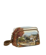 YNOT YESBAG Sac bandouli&egrave;re de reporter Paysage de Rome - Sacs pour Femme - 2