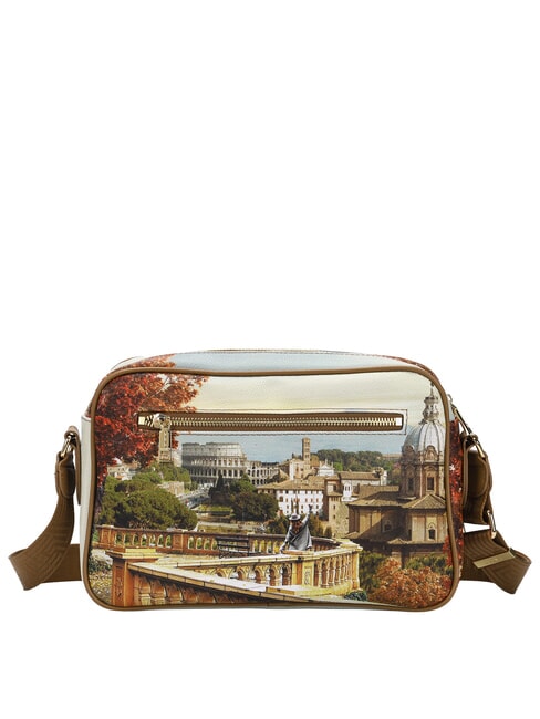 YESBAG Sac bandouli&egrave;re de reporter Paysage de Rome - Sacs pour Femme