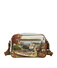 YNOT YESBAG Sac bandouli&egrave;re de reporter Paysage de Rome - Sacs pour Femme - 3