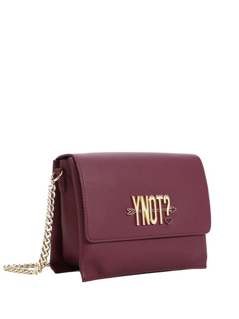 LOVERS Sac bandouli&egrave;re carr&eacute; cerise - Sacs pour Femme