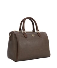 YNOT LUX Sac &agrave; main avec bandouli&egrave;re chocolat - Sacs pour Femme - 2