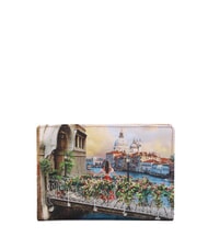 YNOT YESBAG Porte-cartes avec porte-monnaie canal fleuri - Portefeuilles Femme - 3