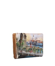 YNOT YESBAG Porte-cartes avec porte-monnaie canal fleuri - Portefeuilles Femme - 4