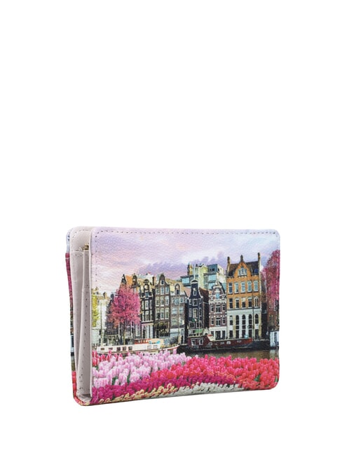 YESBAG Porte-cartes avec porte-monnaie tulipes - Portefeuilles Femme