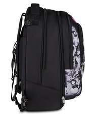SEVEN PLUMPY LINE GIRL Sac &agrave; dos trolley double face Noir - Sacs &agrave; dos &agrave; roulettes - 7