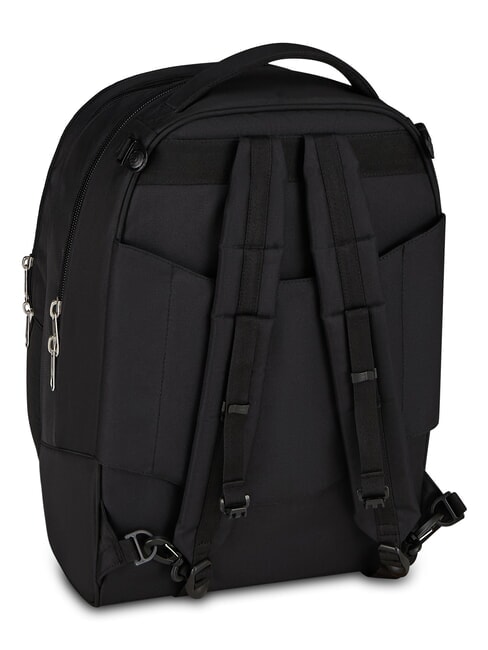 PLUMPY LINE BOY Sac &agrave; dos double avec trolley Noir - Sacs &agrave; dos &agrave; roulettes