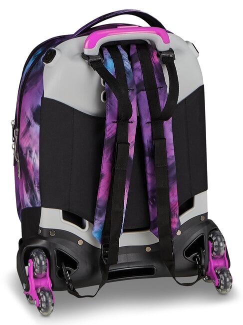 PINK FUSION Sac &agrave; dos trolley d&eacute;tachable Rose - Sacs &agrave; dos &agrave; roulettes