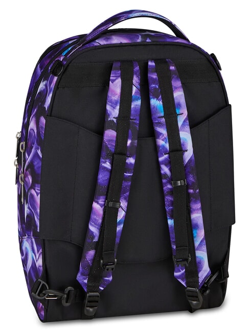 LOVEPASS Sac &agrave; dos trolley 3 en 1 violette magique - Sacs &agrave; dos &agrave; roulettes