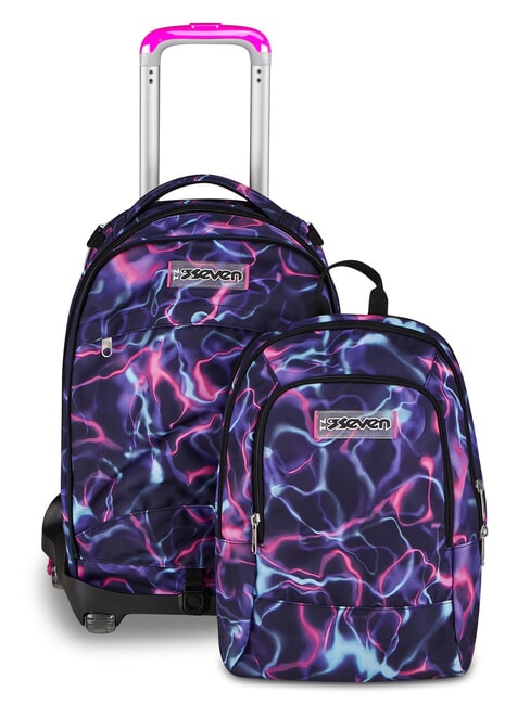 ELECTRICVIBE GIRL Sac &agrave; dos &agrave; roulettes d&eacute;tachable MOOD INDIGO - Sacs &agrave; dos &agrave; roulettes
