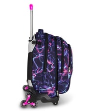 SEVEN ELECTRICVIBE GIRL Sac &agrave; dos &agrave; roulettes d&eacute;tachable MOOD INDIGO - Sacs &agrave; dos &agrave; roulettes - 6